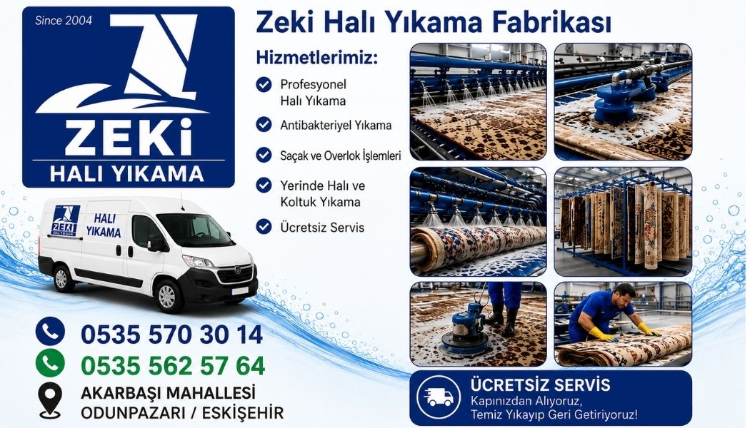Odunpazarı Akarbaşı Mahallesi halı yıkama
